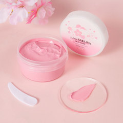 Laiko Japanese Sakura Mud Mask 90g hydrating, moisturizing and cleaning pores English packaging