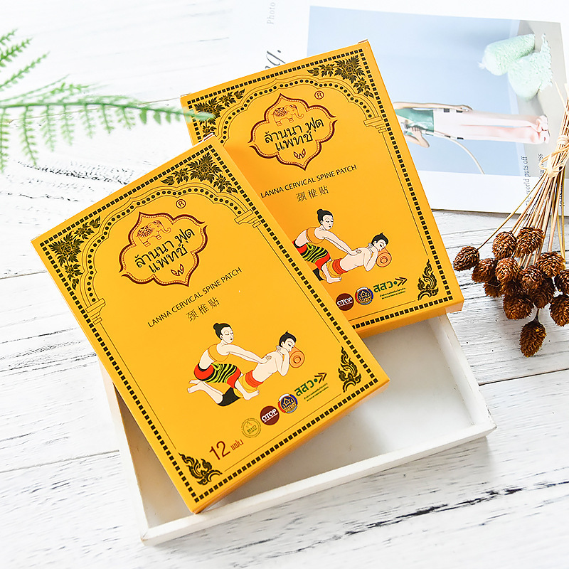 Thailand Lanna cervical vertebra patch LANNA mugwort leaf moxibustion shoulder, neck, shoulder and lumbar spine pain