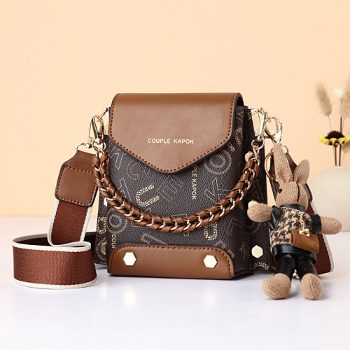 Summer popular mobile phone bag, new style, high-end, fashionable, versatile crossbody bag, stylish shoulder bag, small square bag