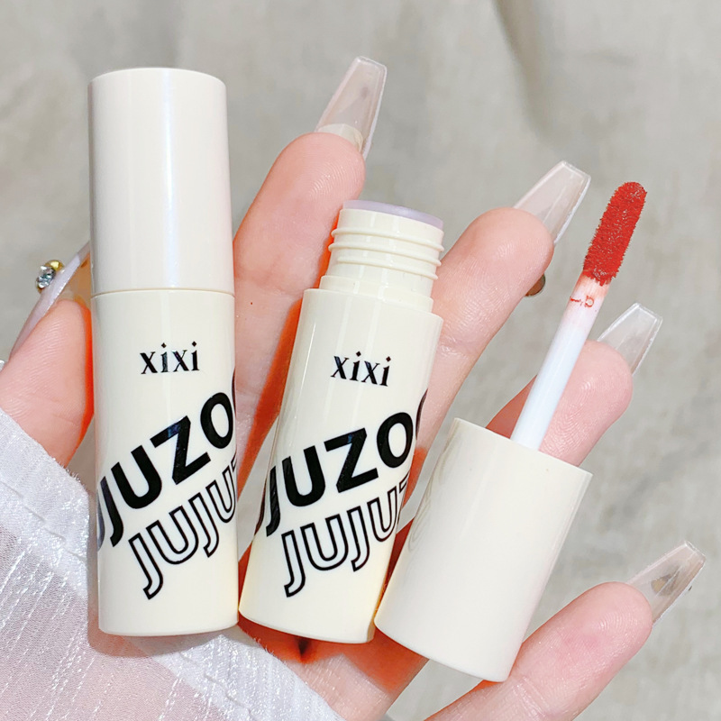 xixi mousse smooth color lip mud water gloss mirror matte matte waterproof non-fading non-stick lip gloss affordable