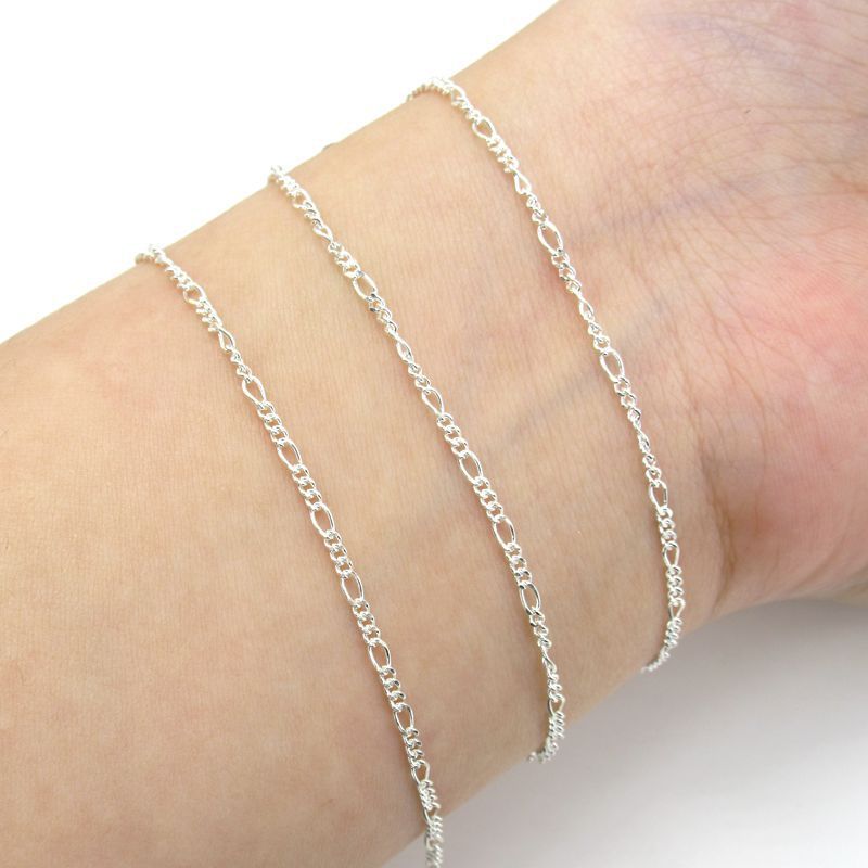 S925 sterling silver necklace female DIY accessories car mother semi-finished tassel bracelet clavicle necklace material