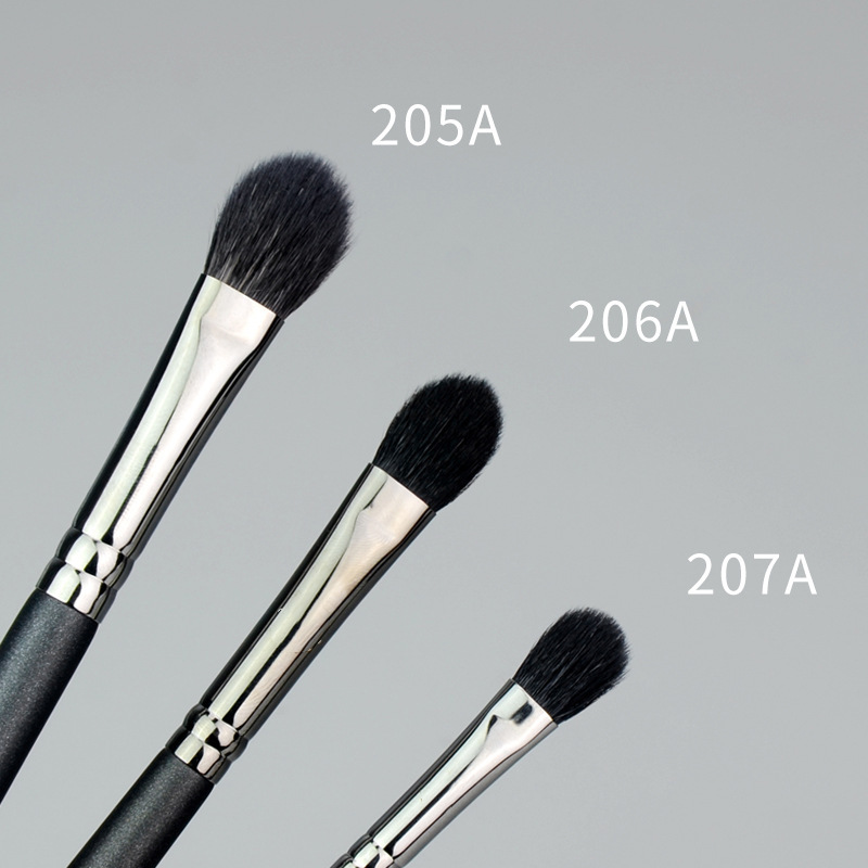 Bi 205A 206A 207A animal hair wool eye shadow brush base color blending brush eye makeup Cangzhou makeup brush