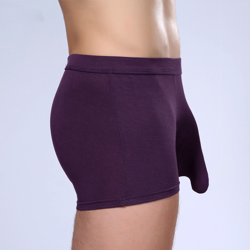 New men's elephant boxer briefs boxer briefs bullet separation U convex design breathable bag underwear