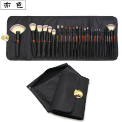 Cross-border double package makeup brush set 26 pieces of animal hair and horse hair complete set of high-end imitation mahogany beauty tool set brushes
