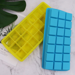 New 21-grid silicone ice tray DIY ice-making tray sealed fresh-keeping compartment ice-making tool with lid