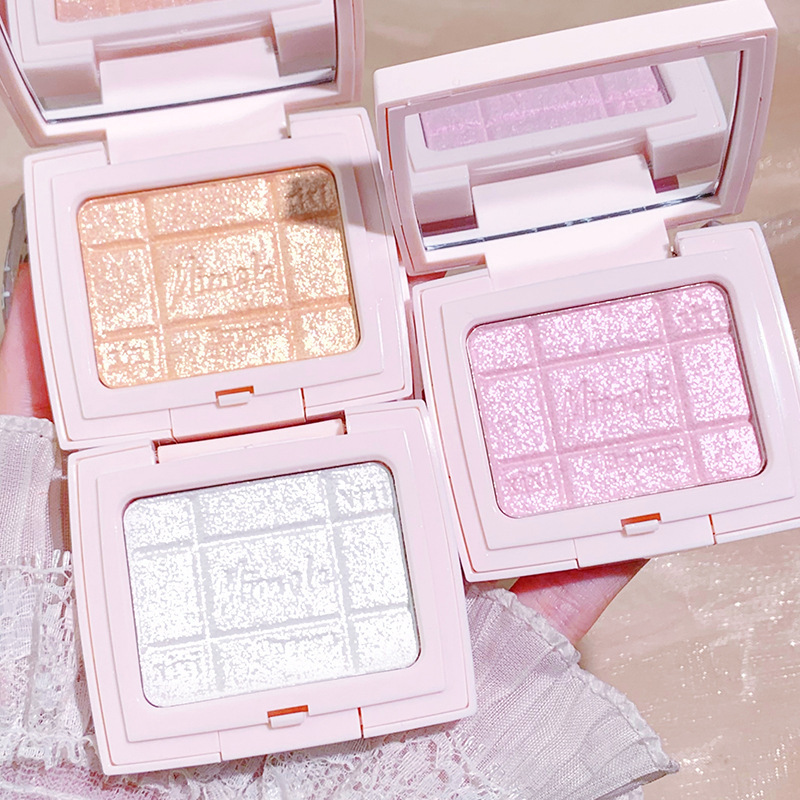XIXI Light and Shadow Miracle Highlight Powder Palette Three-dimensional Brightening Shadow Nose Shadow Blush Exploding Diamond Highlight Contour D535