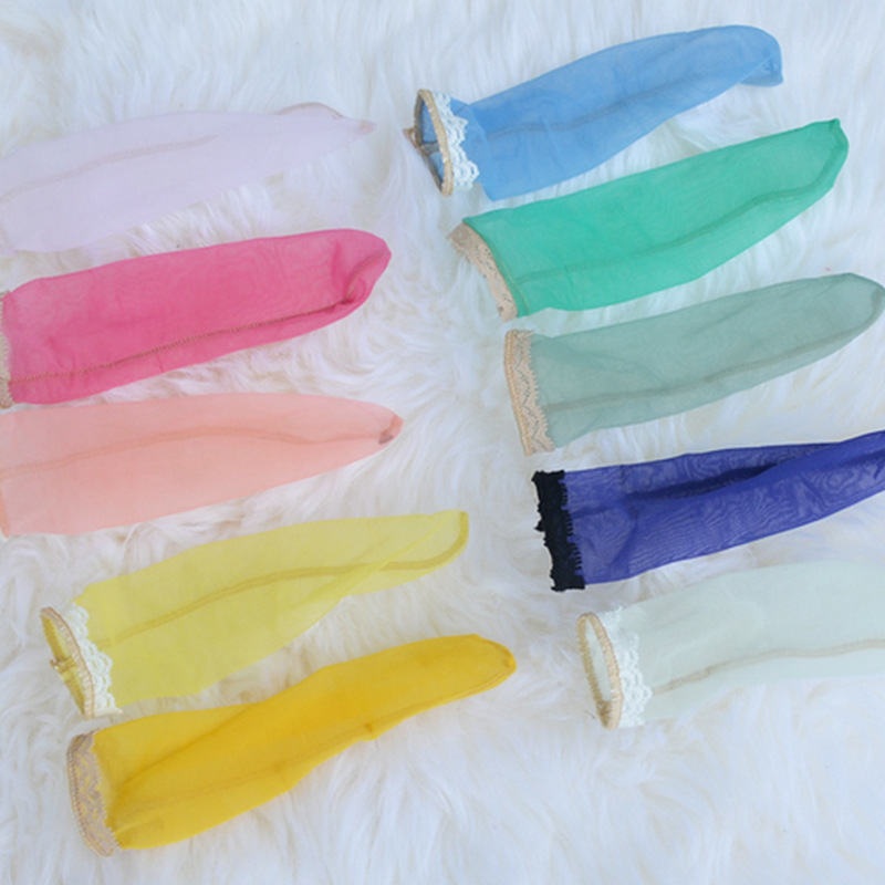 Sexy airplane set cored silk ultra-thin men's jj set stockings colorful transparent men's sexy stockings set summer