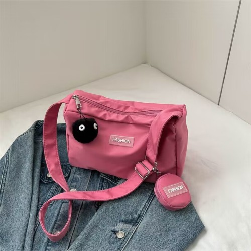 Women's new autumn and winter trendy Korean style large-capacity crossbody bag, casual, versatile, fashionable and lightweight Oxford bag