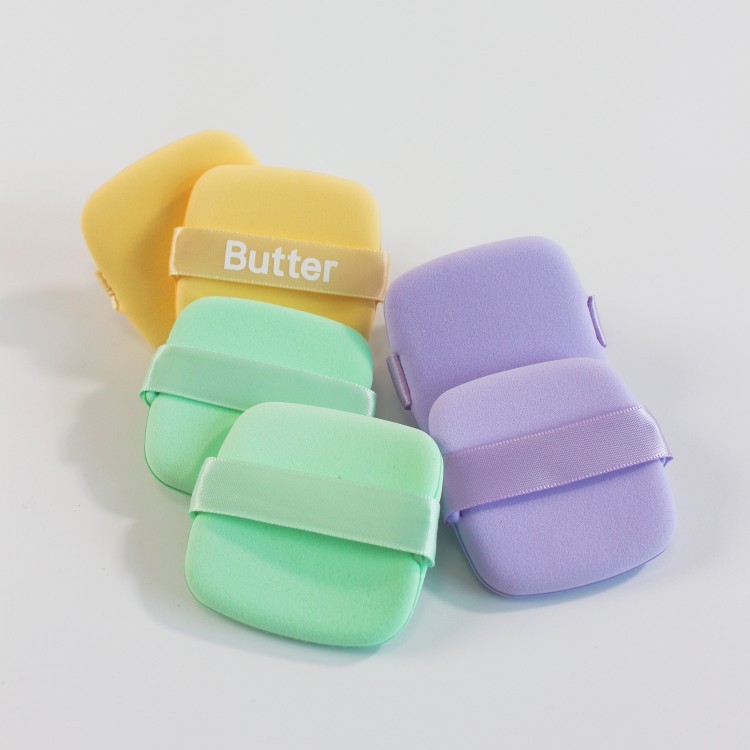 Guo Xiaoniu butter biscuit air cushion puff wet and dry sponge liquid foundation makeup tool conforms to both sides and can be used