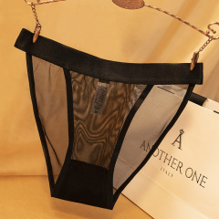 Mesh sexy women's underwear Seamless, comfortable, breathable and ultra-thin mesh women's briefs