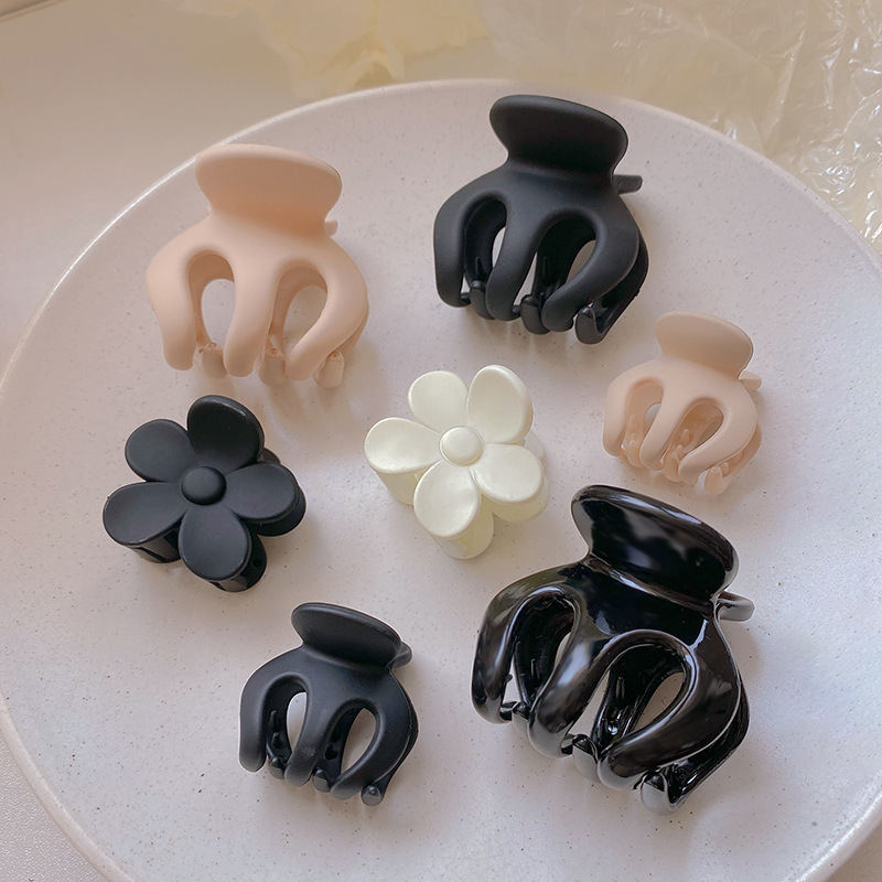High ponytail grab clip fixed artifact anti-collapse hair clip women's back hair clip high-end shark clip hair accessories pumpkin clip