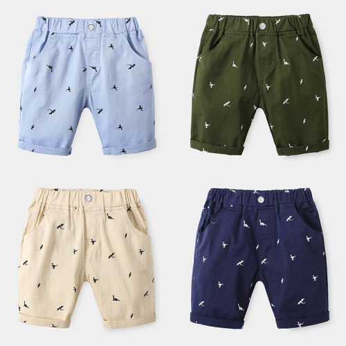 Summer boys' new style trousers, casual pants, children's cartoon pants, comfortable boys' trousers, wholesale