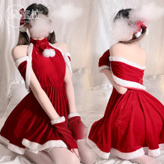 Dormila Christmas costume female Halloween female anchor dress maid cos uniform suit stage costume performance costume