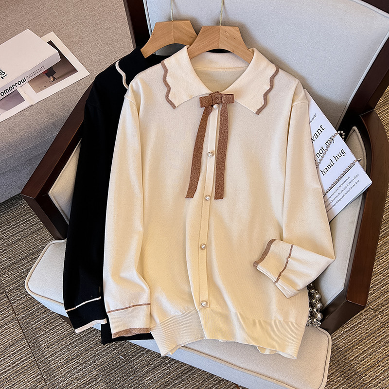 200/300 Jin Large Size Women's Fat M Bust 150/160 Loose Pullover Thickened Sweater Knitted 350 Jin 8819