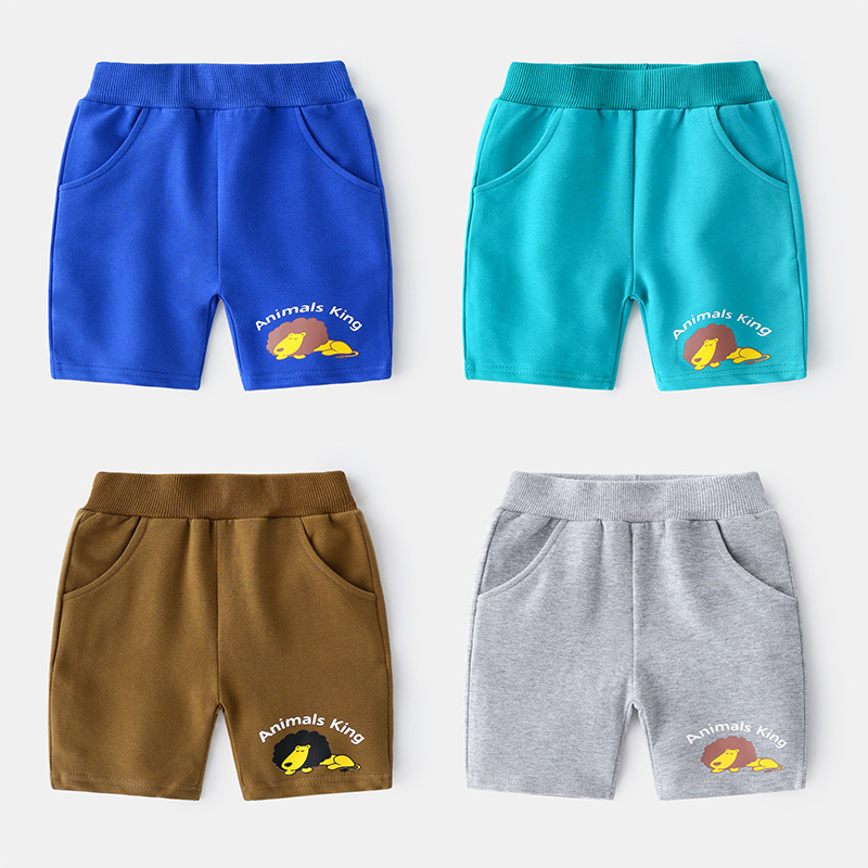 Boys' summer shorts, children's shorts, children's summer sports pants, baby pants