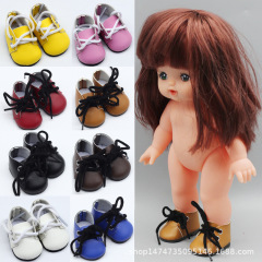 Cotton doll leather shoes 14 inches girl doll EXO doll toy casual sports shoes 5*2.8cm