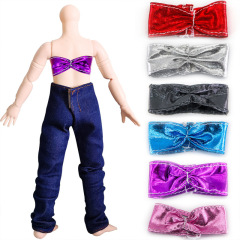 30 cm fat doll clothes underwear bikini elastic versatile casual giant baby tube top jeans