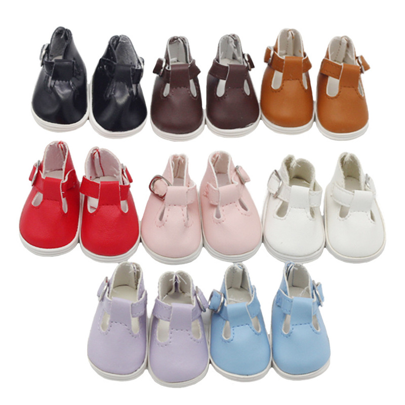 14-inch doll shoes Milu EXO doll toy sandals princess leather shoes BJD doll shoes 5*2.8cm