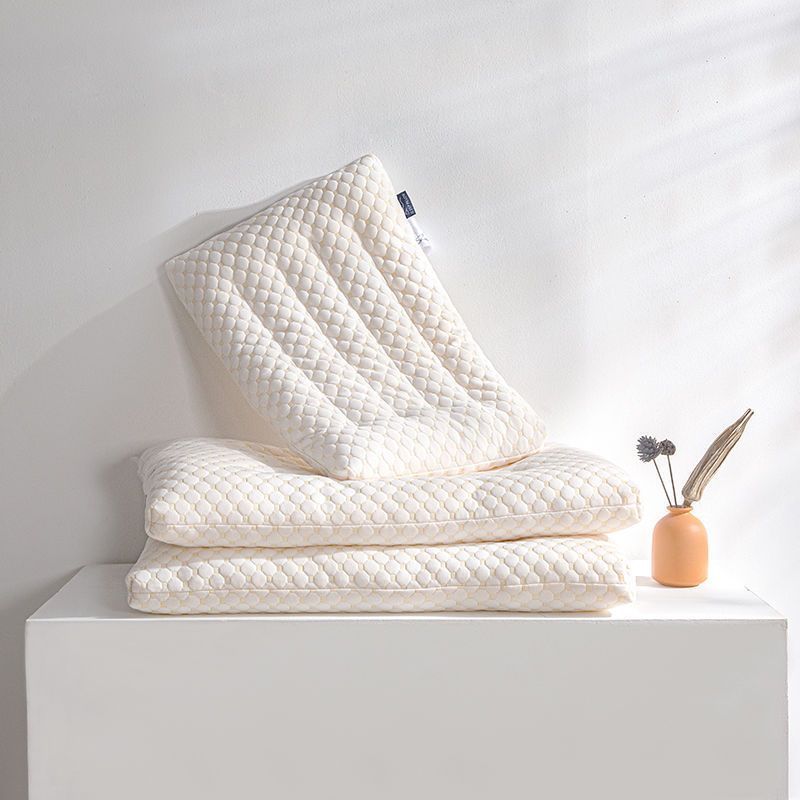 Low pillow, thin soft pillow, low pillow core, children's neck protection, student flat single pillow, hotel whole head core