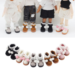 ob11 Mejie Pig GSC 12 points BJD baby shoes Jasmine baby clothes princess shoes single buckle toy shoes DOD snow boots