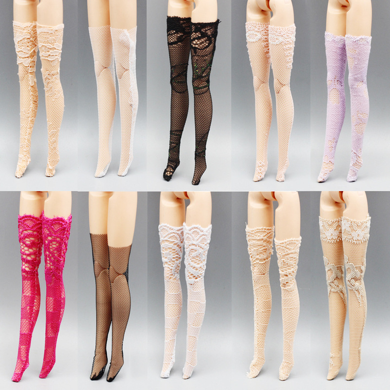 1/6 doll socks accessories, doll stockings, base socks, ballet socks