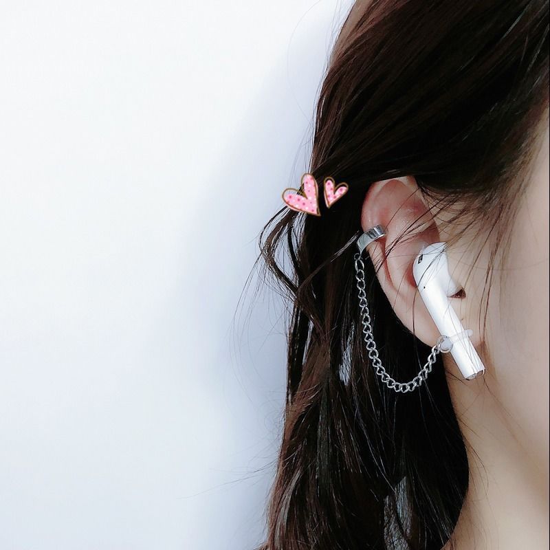airpods anti-lost earrings Apple Bluetooth wireless headset protection ear hook ear chain men and women ear bone clip without piercing