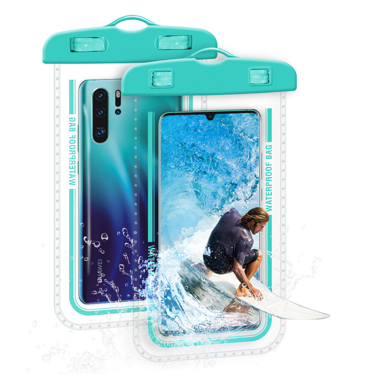 New outdoor mobile phone waterproof bag, diving touch screen storage, seaside underwater photography, transparent enlarged waterproof case