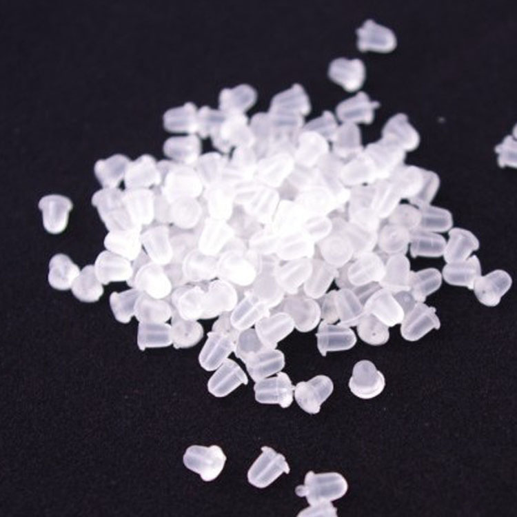 P01 Bullet Rubber Ear Caps Plastic Ear Caps Transparent Ear Plugs Plum Blossom Ear Plugs DIY Jewelry Accessories Wholesale