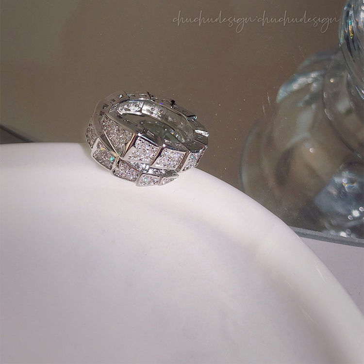 Light luxury ring female niche design internet celebrity index finger ring fashion personality ins trendy open ring