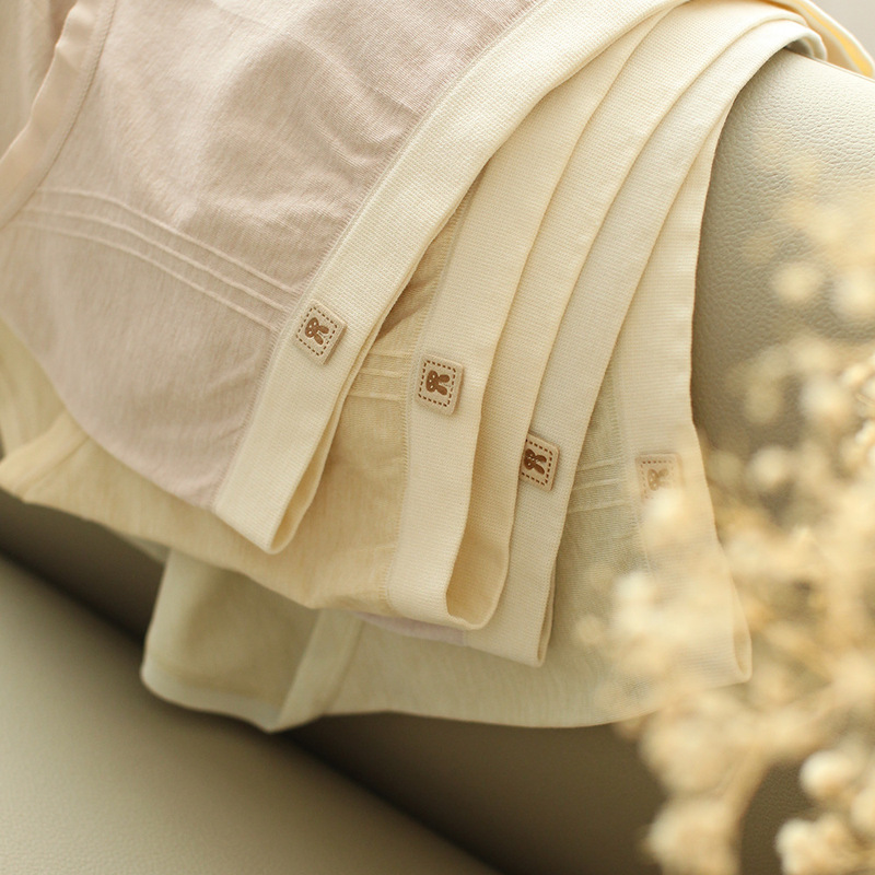 76210 Little Rabbit Label Elegant Thin Elastic One-piece Woven Young Women's Briefs Shorts