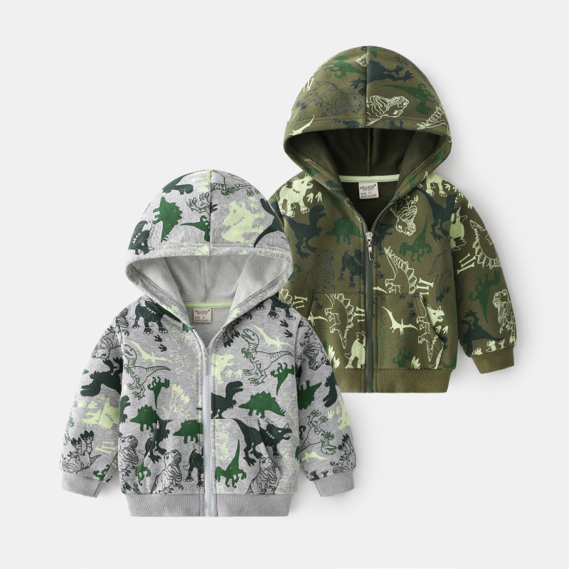 Spring new camouflage jacket, trendy and fashionable, casual jacket for boys to wear on school spring outings