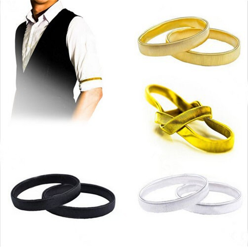 [Male Bartender Anti-Slip Cuffs] Spring Bracelet Silver Bracelet Armband European and American Armbands Men's Bracelet