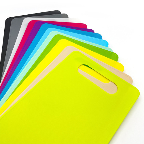 Factory direct supply of fruits and vegetables PP plastic cutting board barbecue picnic travel disposable classification chopping board cutting board