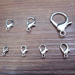 diy jewelry accessories necklace buckle alloy buckle lobster buckle bracelet buckle tail chain hanging ring Yiwu small commodities