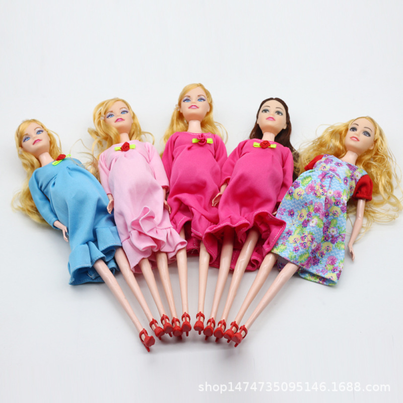 30cm Doll Pregnant Doll Pregnancy Vinyl Doll Big Belly Doll Doll Pregnant Mom Baby Baby