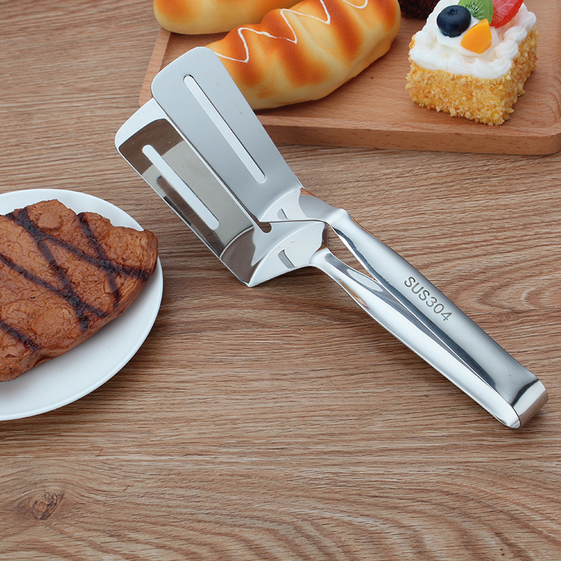 304 stainless steel food clips thickened steak bread salad clips barbecue meat food meal clips multi-functional clips