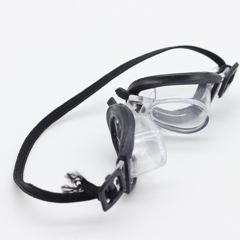 18-inch American doll swimming goggles, elastic strap glasses, 1EXO doll swimming goggles, entertainment diving goggles, toys
