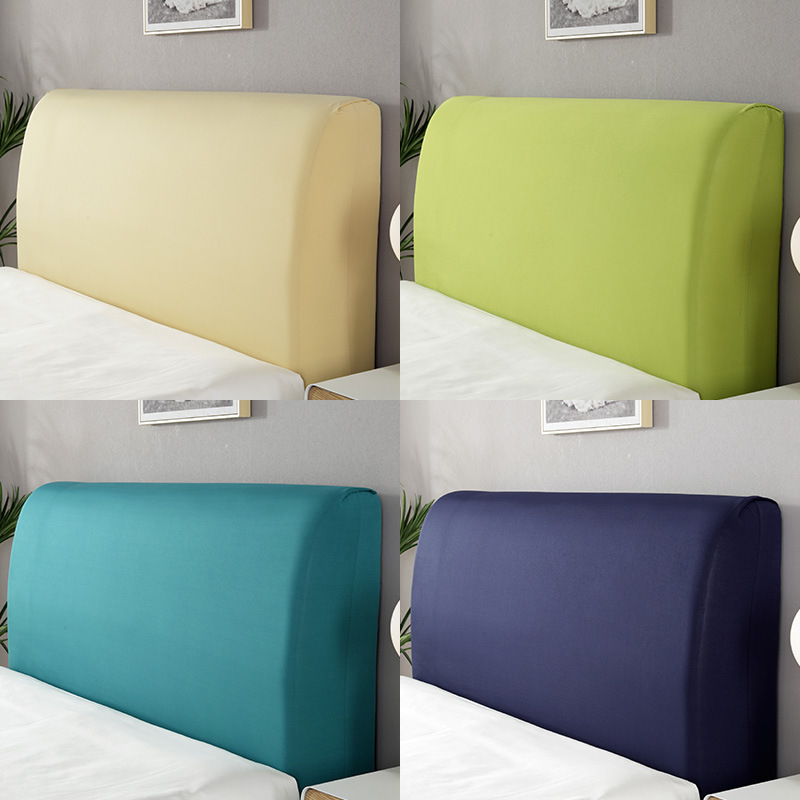 Nordic bedside cover all-inclusive dust-proof milk silk soft-covered bedside cover sofa bed backrest cover cross-border wholesale