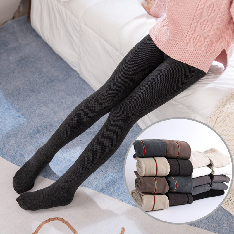 Girls' pants autumn and winter Korean style children's clothing girls' velvet thickened leggings combed cotton anti-pilling warm pants