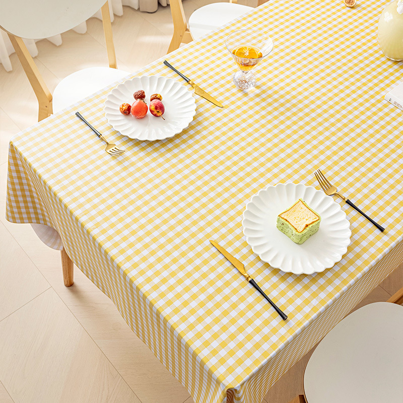 Waterproof tablecloth, oil-proof, no-wash new product, pvc table mat, decorative tablecloth, home internet celebrity ins style coffee table cloth