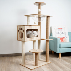 Dropshipping for foreign trade pet products, cat climbing frame, cat nest, cat scratching post, cat tree, cat supplies, pet cat toys, space capsule