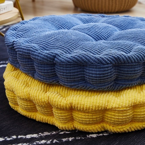 Thickened butt cushion futon office sedentary floor chair student classroom chair cushion butt cushion round heightening cushion