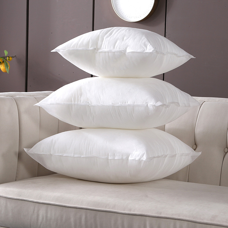 Square pillow core 30*50 40*40 45*45 50*50PP cotton pillow core vacuum pumping wholesale