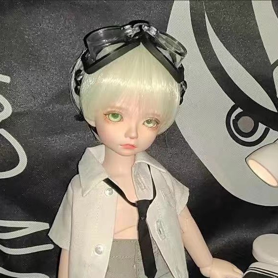 6-point BJD headwear 18-inch American doll diving goggles swimming lens accessories toy doll swimming pendant accessories