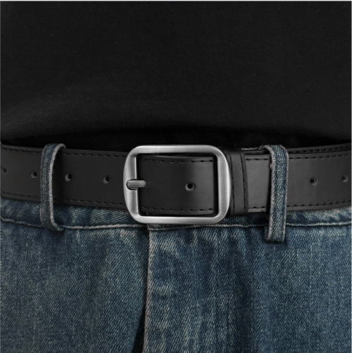 Retro pin buckle belt for women Korean style simple and versatile student jeans belt unisex fashion trend bf style