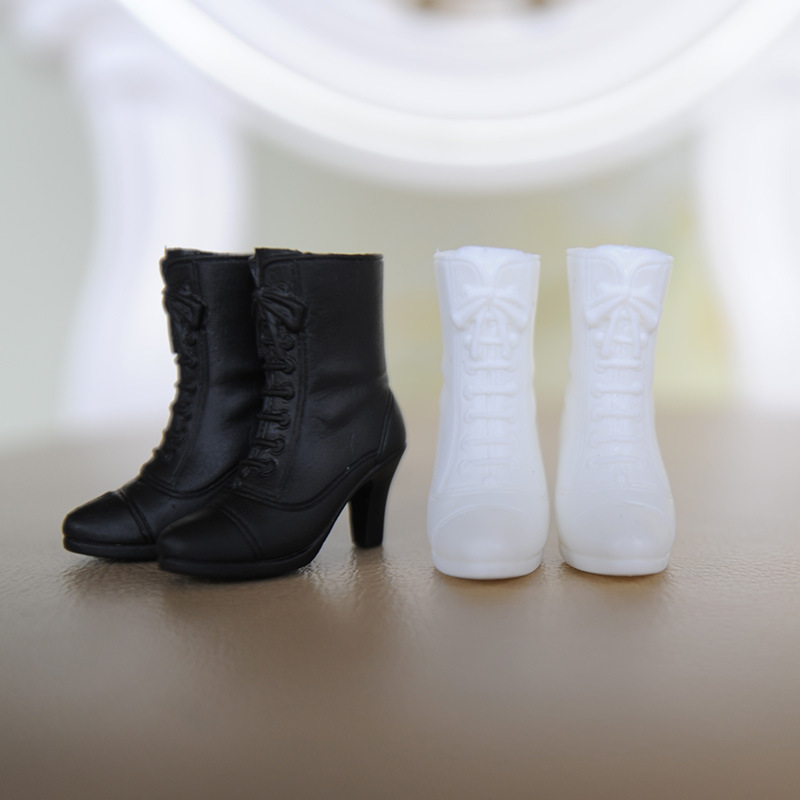 6 points baby shoes licca Xinyi blythe azone doll doll accessories mid-calf boots high heels