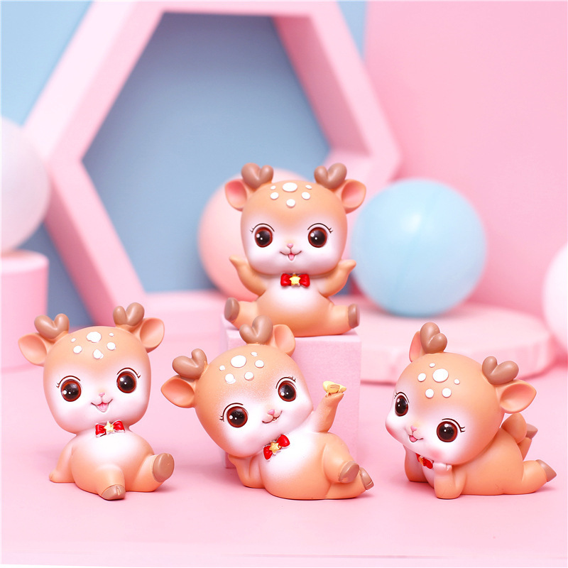 Yi Lu You Lu Car Ornaments Car Perfume Cute Creative Internet Celebrity Center Console Car Interior Decoration Supplies