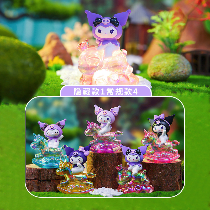 Dreamy Girl Heart Fantasy Loli Rabbit Blind Box Lamp Internet Celebrity Trendy Playful Luminous Figure as a Gift for Girlfriends and Friends