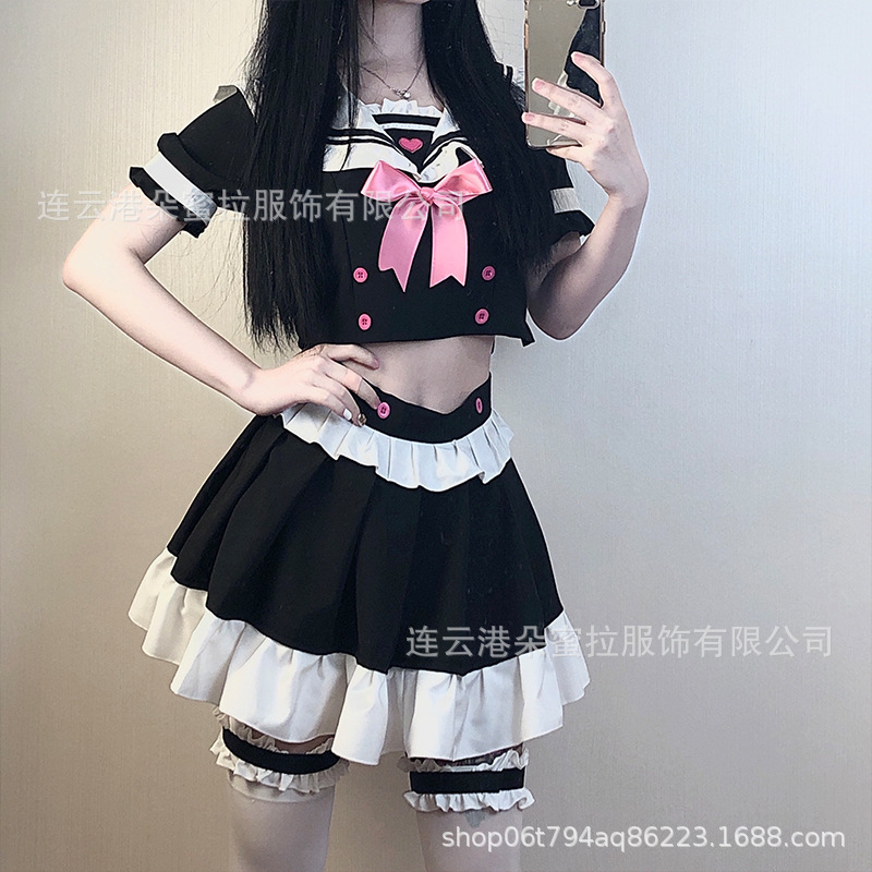 Sexy lingerie, maid uniform, provocative clothes, lace suit, cute, no-detachment, temptation, pajamas, sexy
