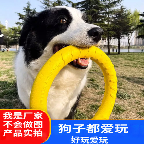 Dog toy large dog interactive ring golden retriever Labrador ring dog ball molar teeth bite resistant dog boredom relief toy